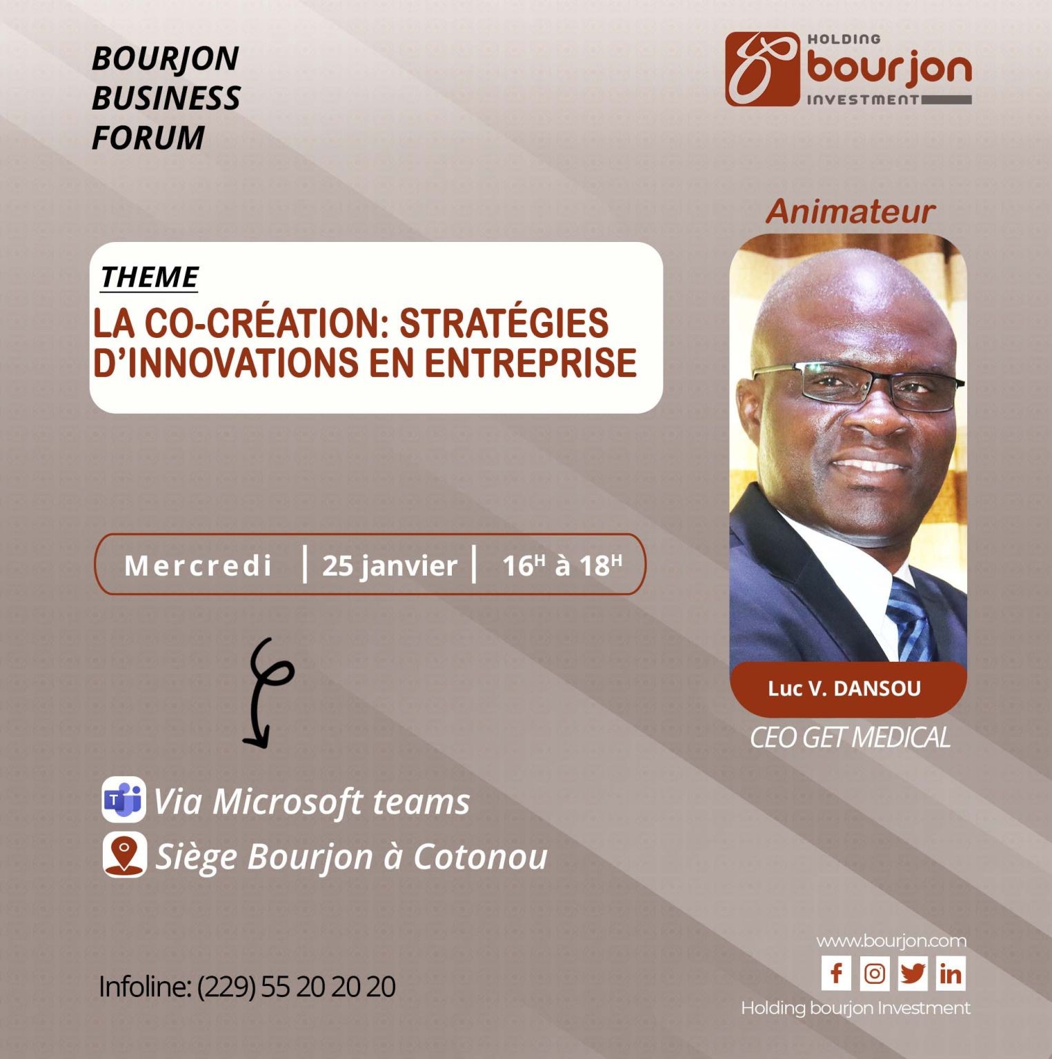 FORMATION BOURJON BUSINESS FORUM