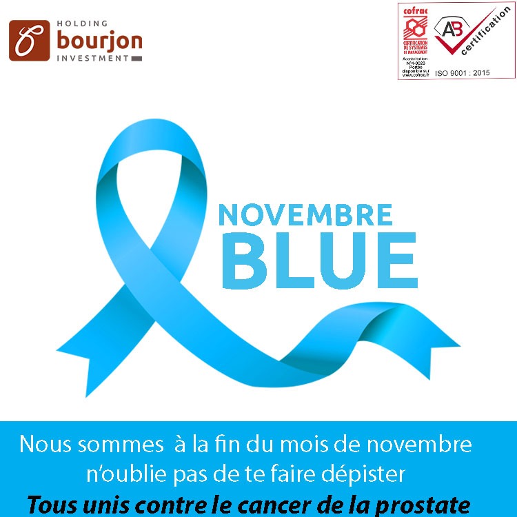 NOVEMBRE BLEU SENSIBILISATION AU DEPISTAGE DU  CANCER DE LA PROSTATE